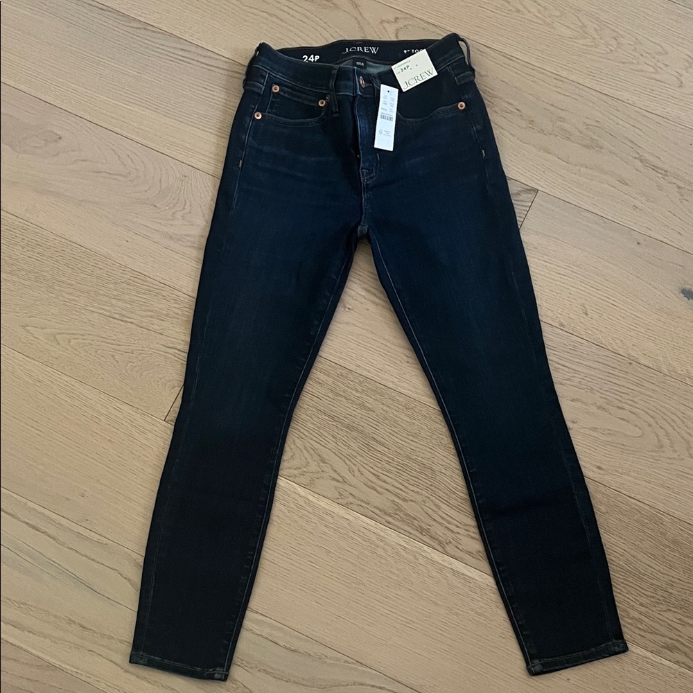 J. Crew Dark Blue Skinny Jeans 24P NWT